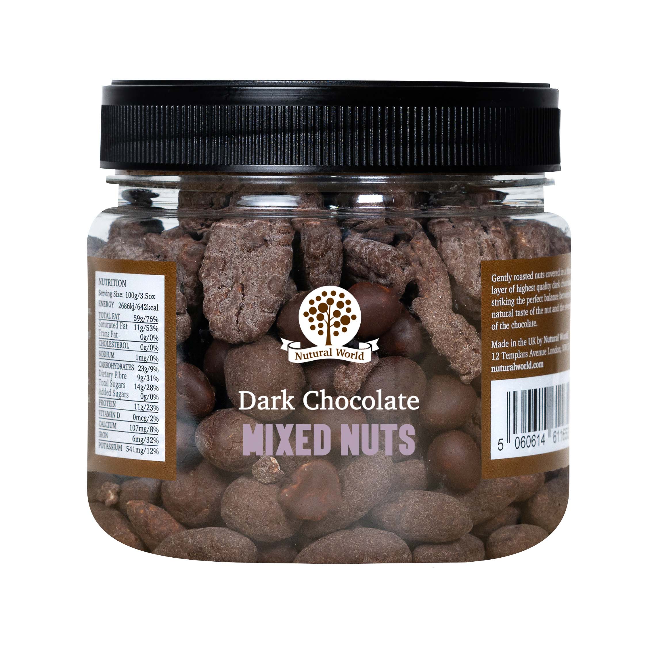 Dark Chocolate Mixed Nuts (440g)