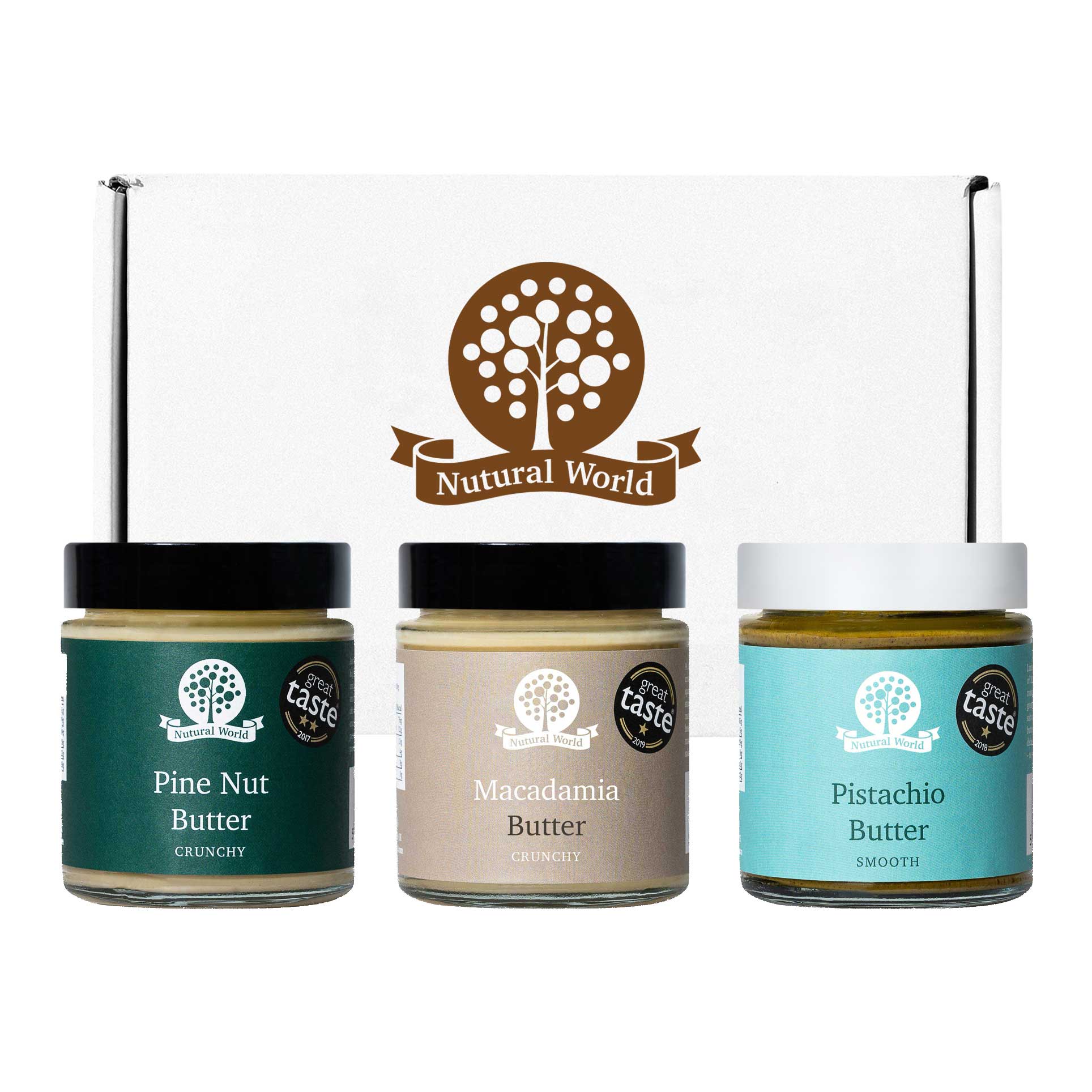 Luxury Nut Butters Selection (3 jars)