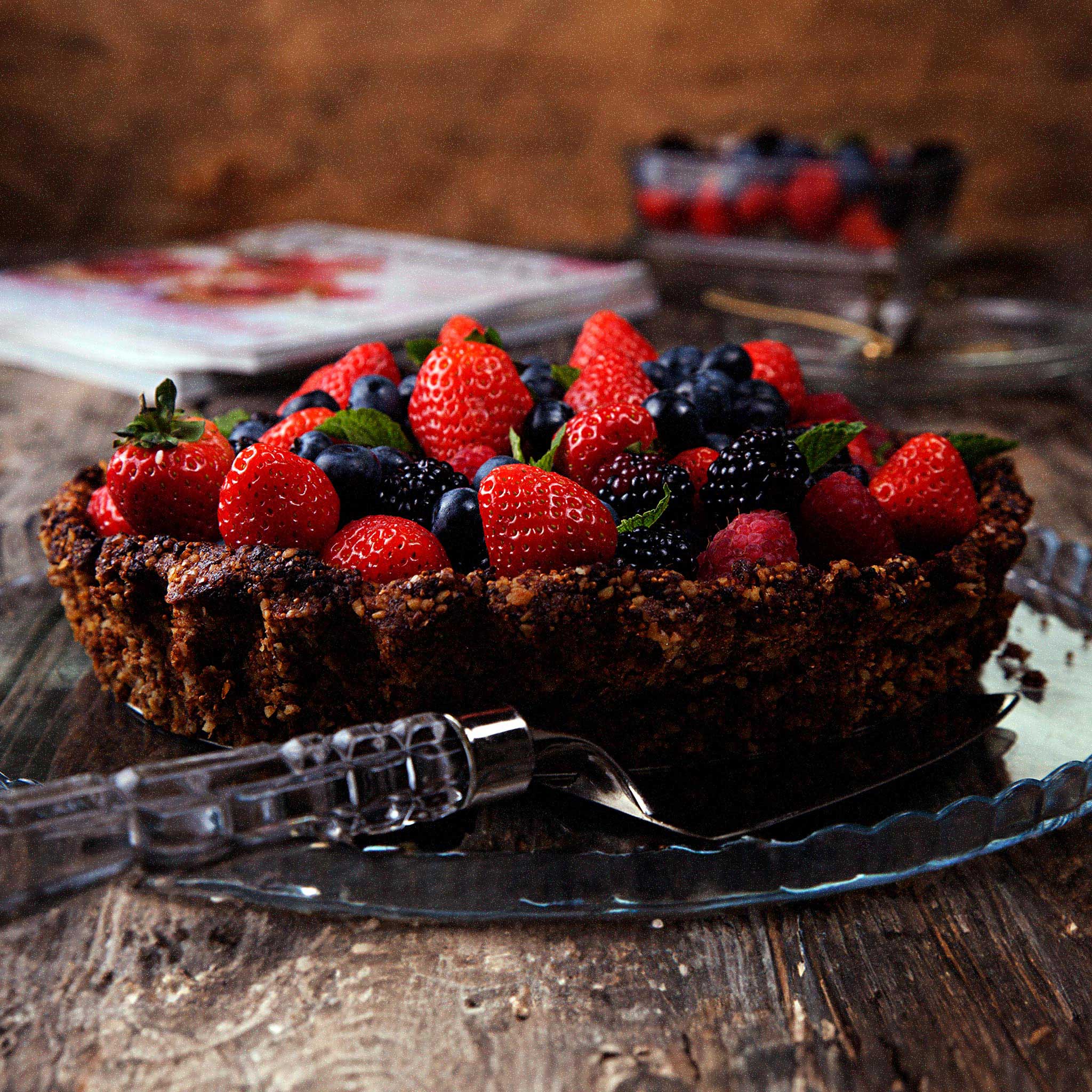 Berry and Almond Tart